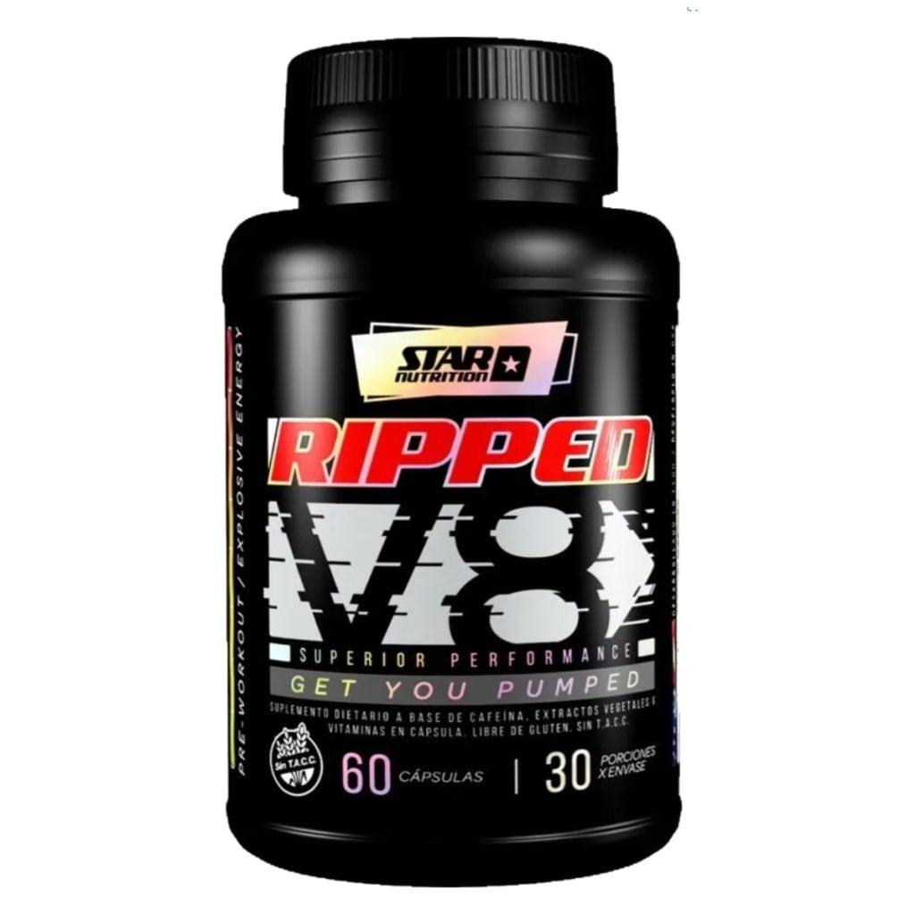 Ripped V8 Star Nutrition Quemador De Grasas DeMusculos