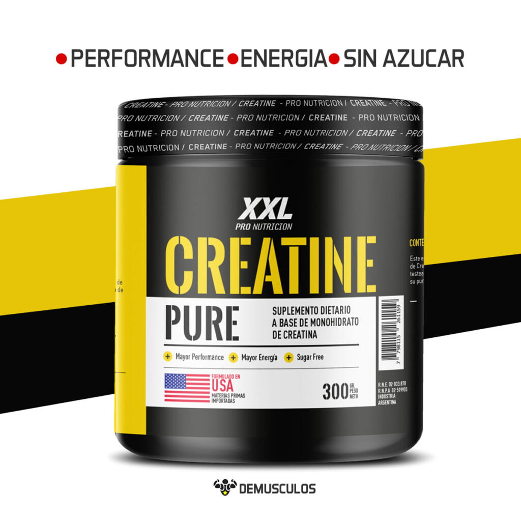 Creatina Monohidrato 300 Grs XXL PRo Nutrition DeMusculos