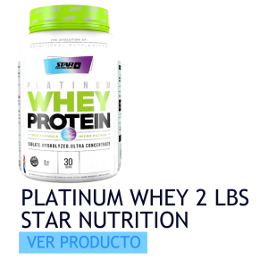 Platinum Whey de Star Nutrition