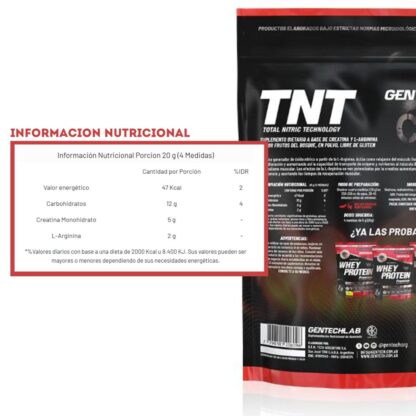 TNT de Gentech x 500 grs