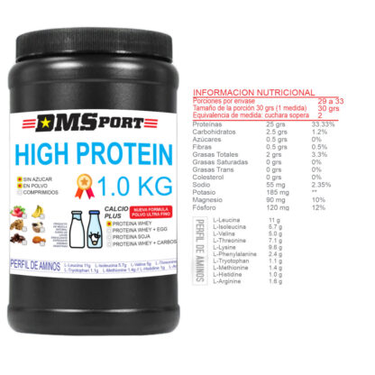 High Protein 1 kg de DMS