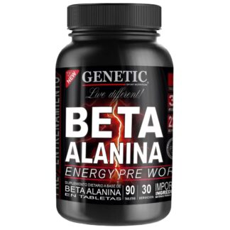 Beta Alanina de Genetic Sport, ideal para prevenir la fatiga y aumentar el rendimiento.