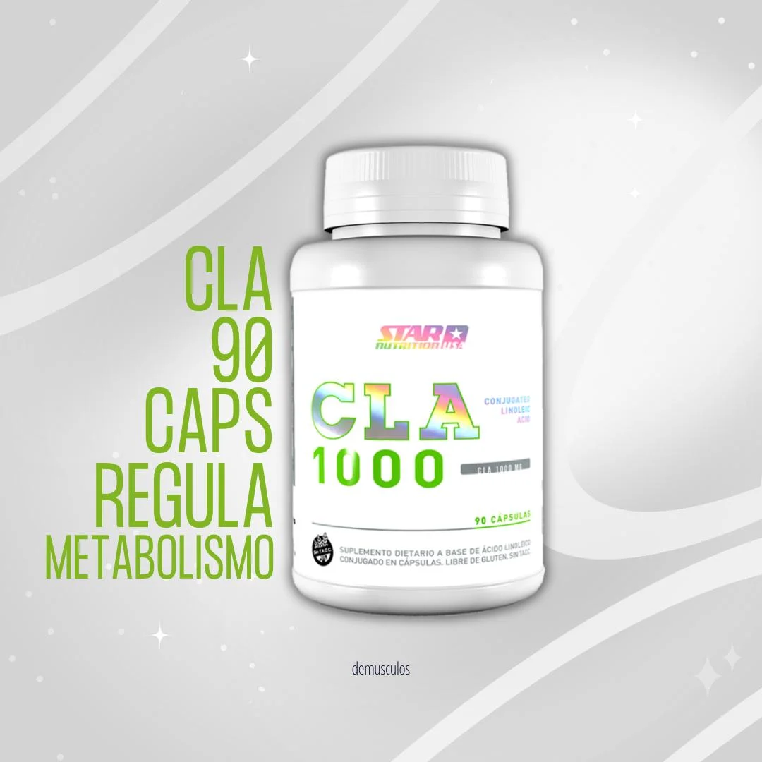 Cla de Star Nutrition. Ideal para regular el metabolismo y perder grasa corporal.