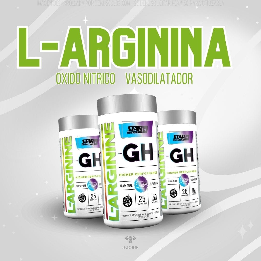 Arginina GH 150 grs Star Nutrition