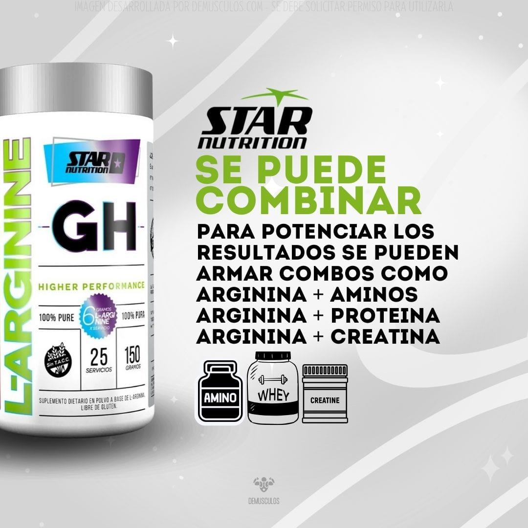 Arginina GH 150 grs Star Nutrition