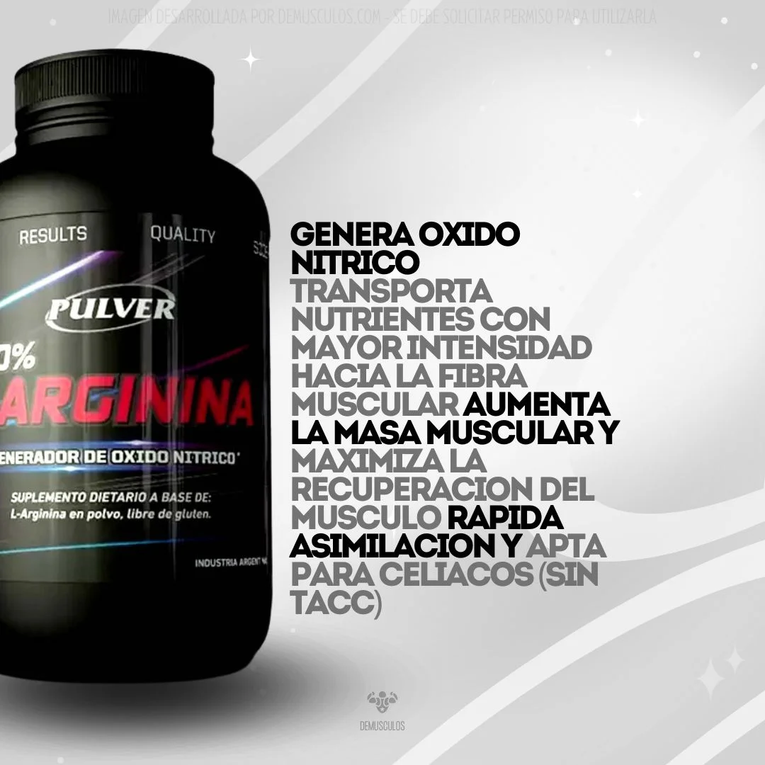 Beneficios de la Arginina Pulver