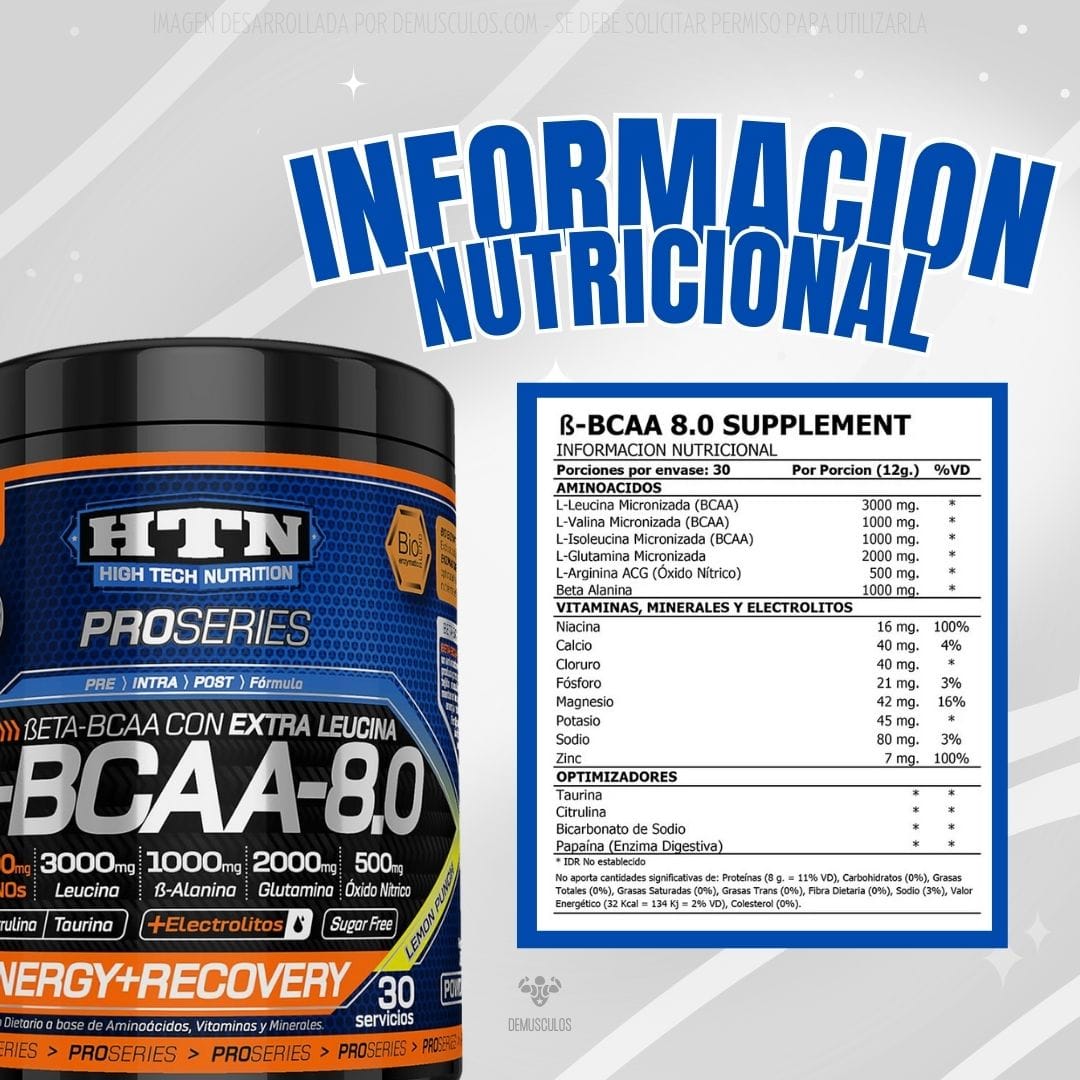 Beta BCAA 8.0 de HTN