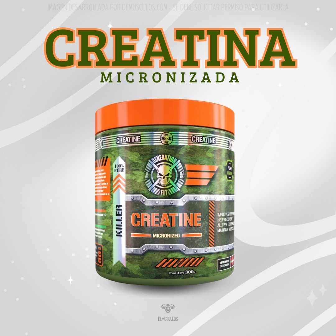 Creatina Micronizada 300 grs Generation Fit