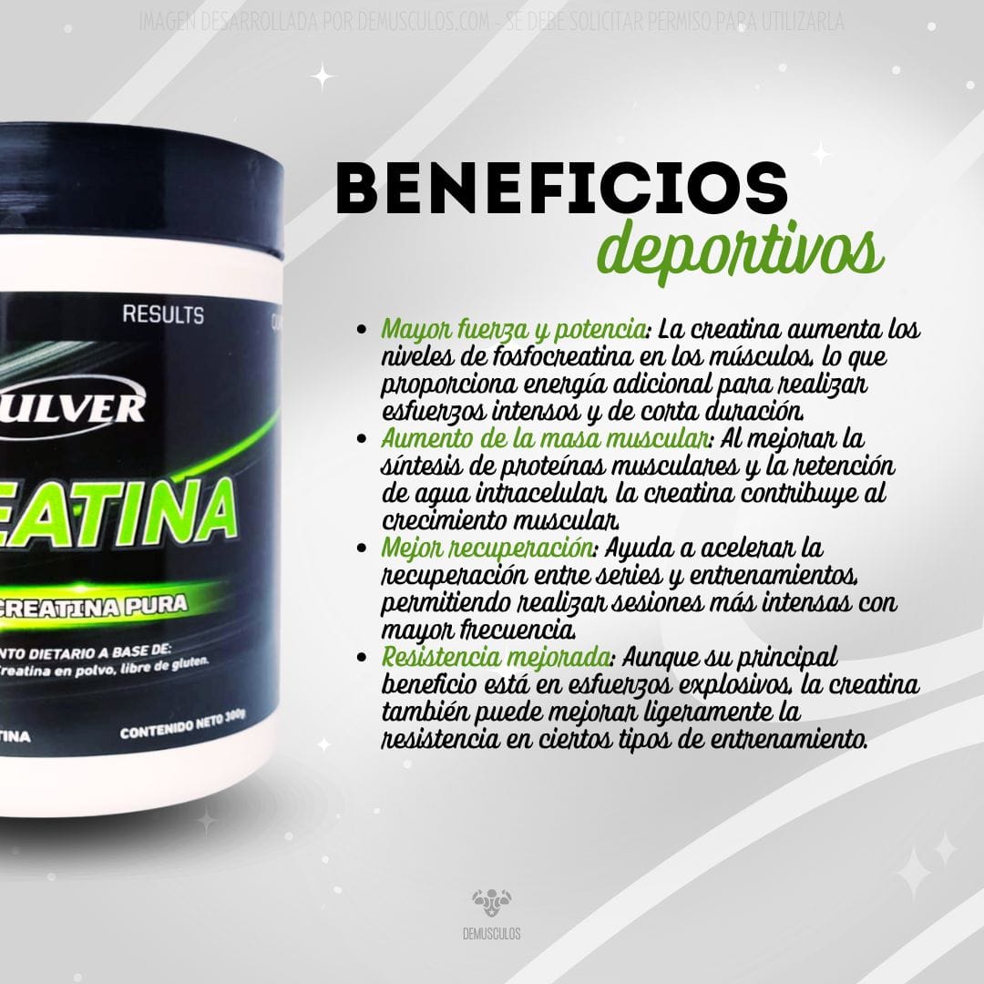 Creatina 300 grs Pulver