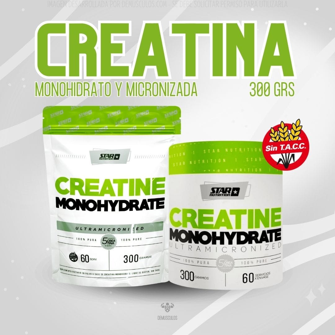 Creatina 300 grs de Star Nutrition