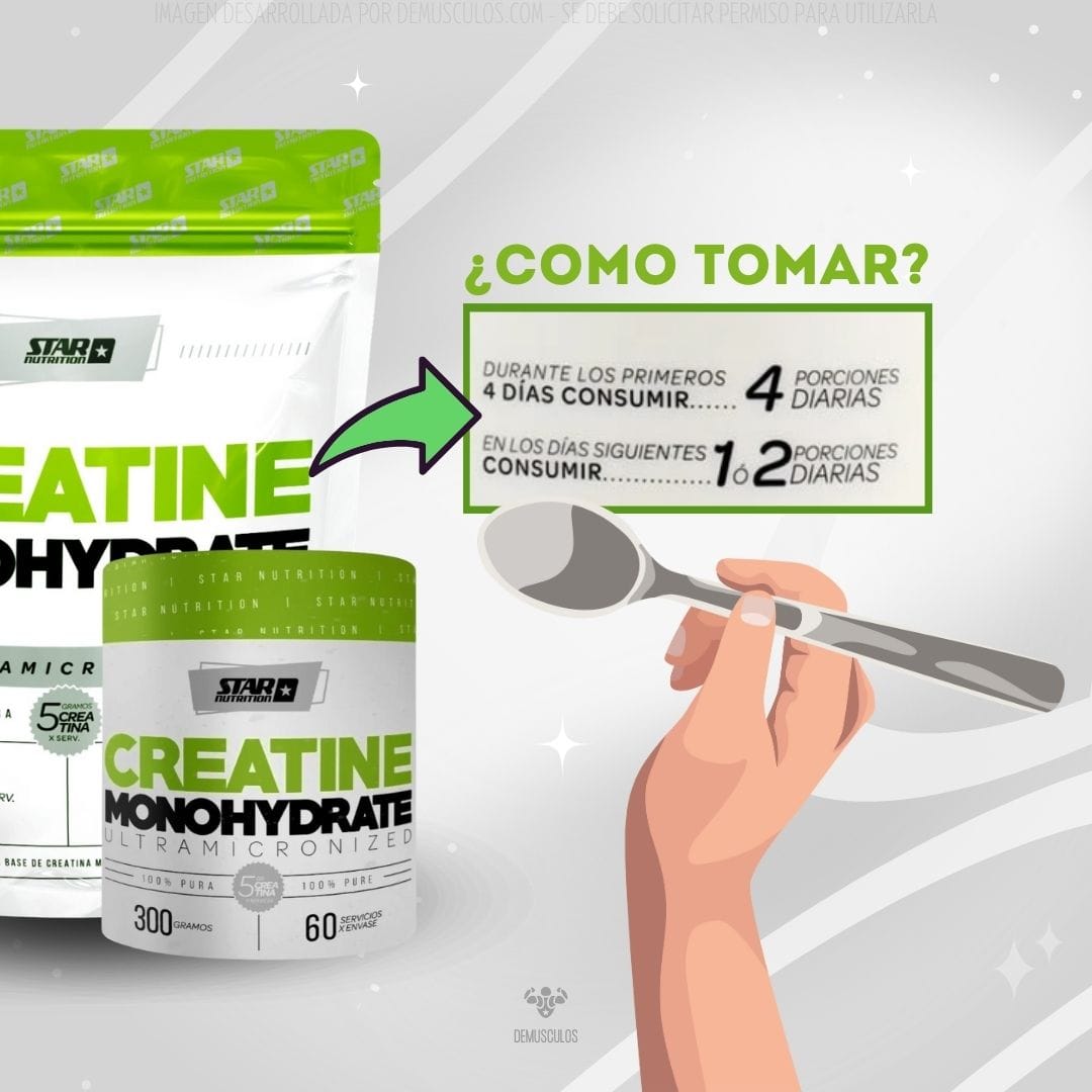 Creatina 300 grs de Star Nutrition