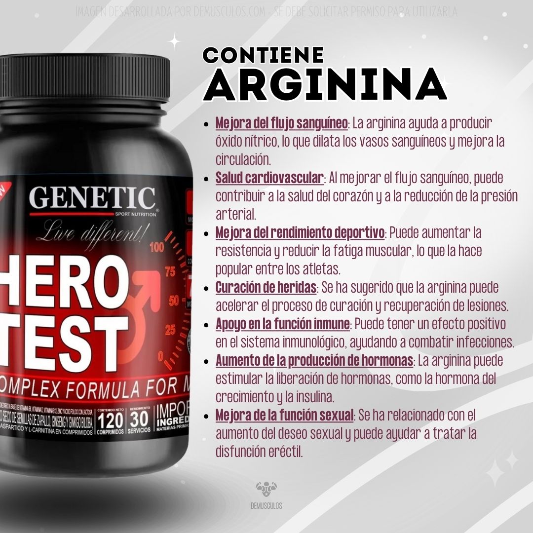 Beneficios de la Arginina