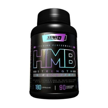 Aumento de masa muscular, previene la pérdida de masa muscular: HMB de Star Nutrition x 90