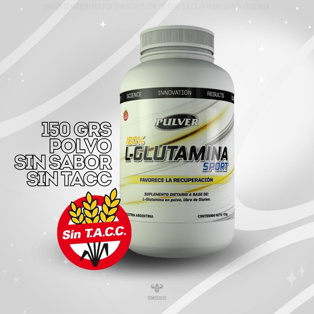 L-Glutamina 150 grs Pulver Sin Tacc