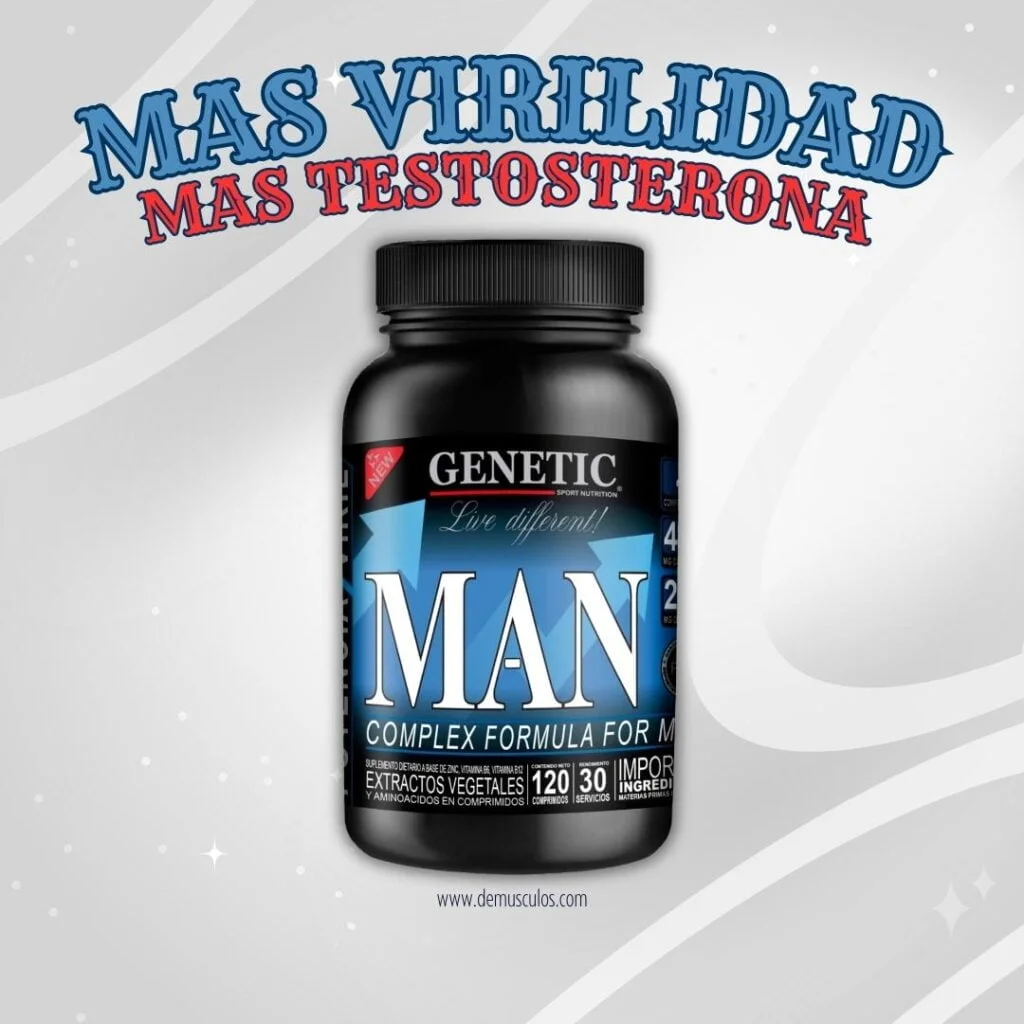 Man x 120 comprimidos de Genetic Sport