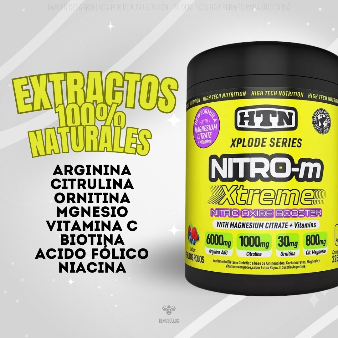 Óxido Nítrico de HTN: Ornitina, Citrulina, Vitamina C, Arginina y mucho más