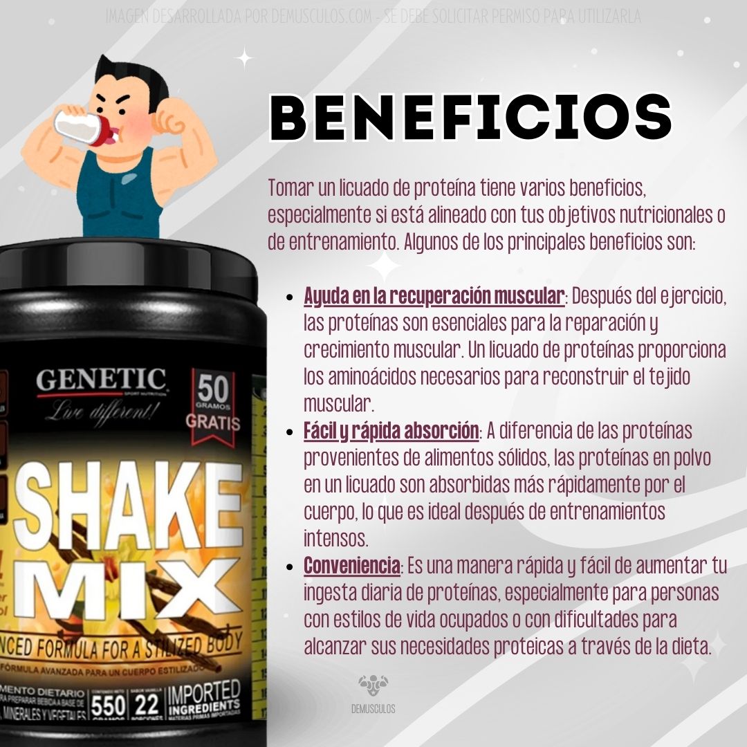 Beneficios de Shake Mix