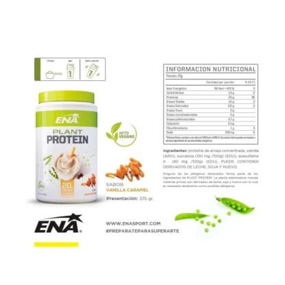 Plant Protein 375 grs de Ena Sport.