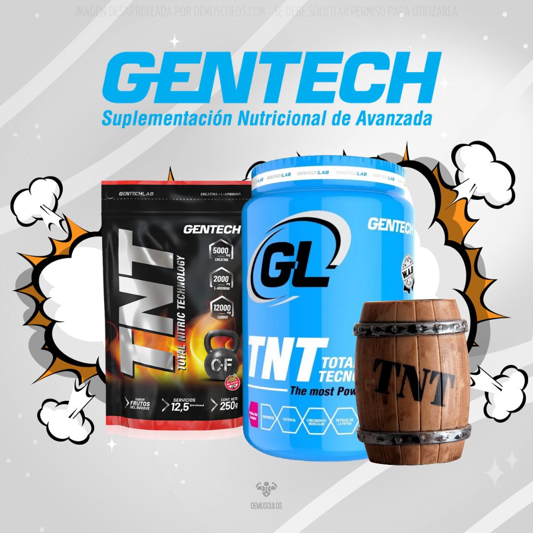 TNT 500 grs de Gentech