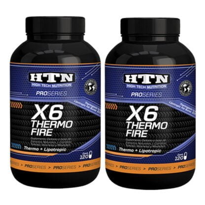 2 quemadores de grasas X6 Thermo Fire de HTN