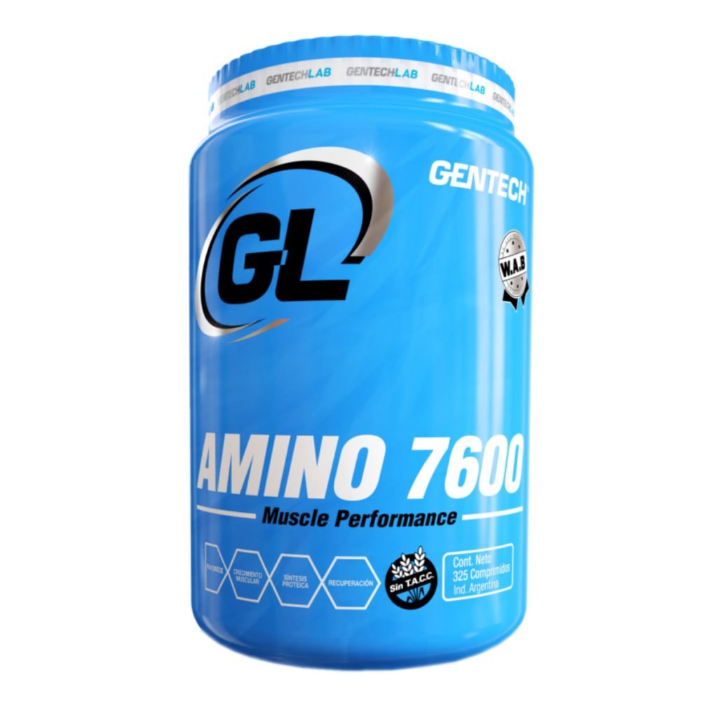 Amino 7600 Gentech | Aminoácidos | Masa Muscular | DeMusculos