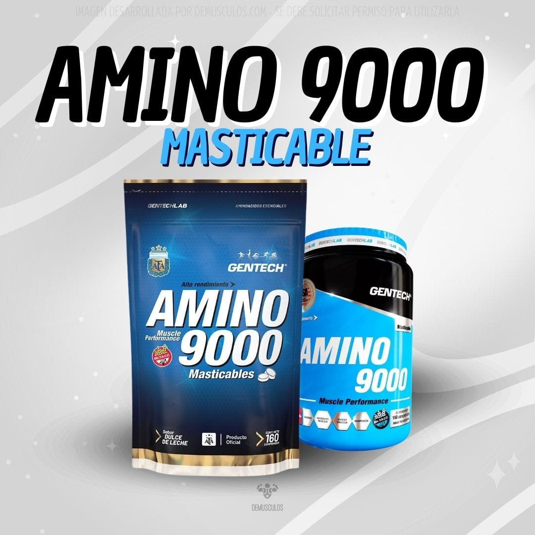 Amino 9000 de 160 capsulas Gentech