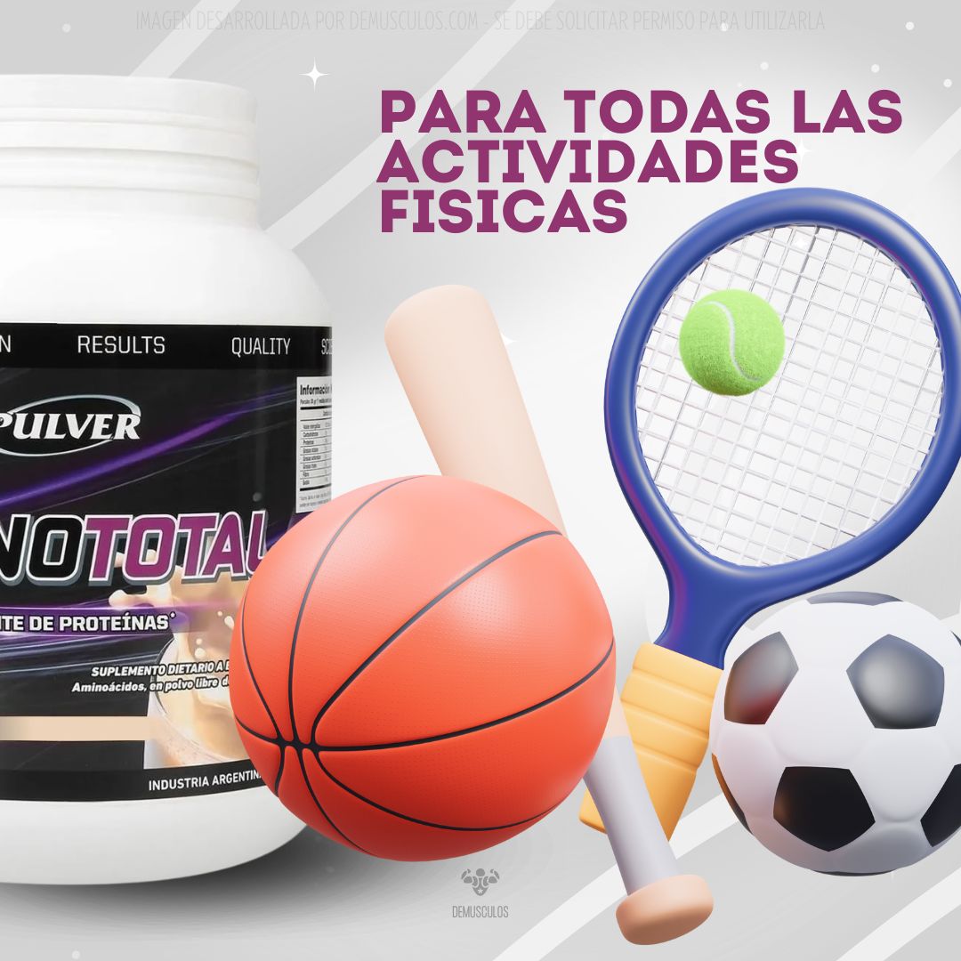 Para todos los deportes. Para hombres y mujeres. Sin Tacc (Apto para celiacos)