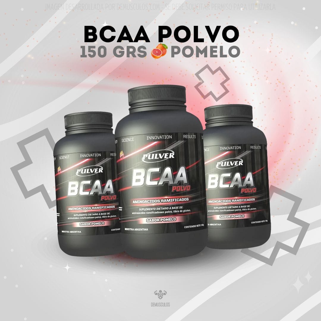 Te presentamos los aminoácidos B C A A de Pulver. 100% sanos y naturales. Para todos los deportes. Para hombres y mujeres.