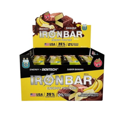 Iron Bar de Gentech x 20 barras - Banana