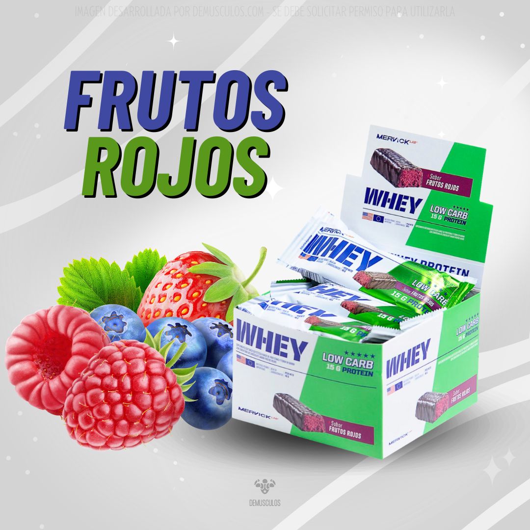 Low Carb x12 Frutos Rojos Mervick