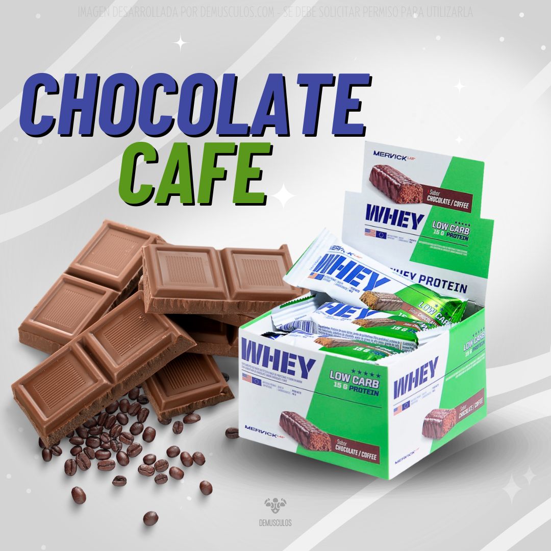 Low Carb x12 Chocolate con Café Mervick