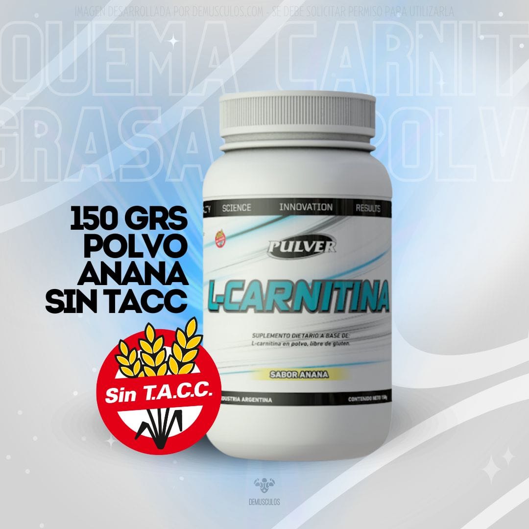 L-Carnitina 150 grs de Pulver