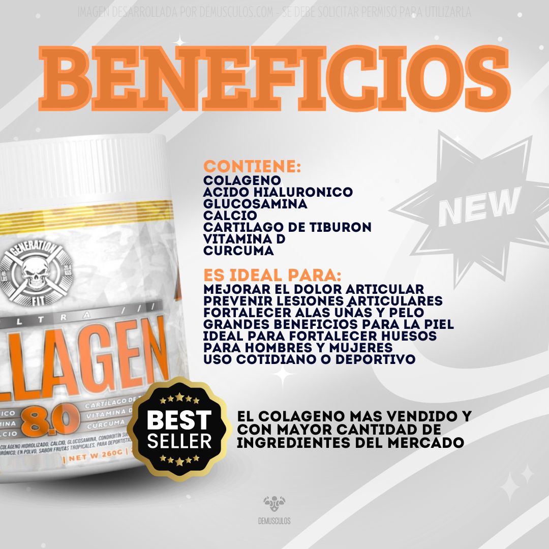 Ultra Collagen 8.0 de Generation Fit