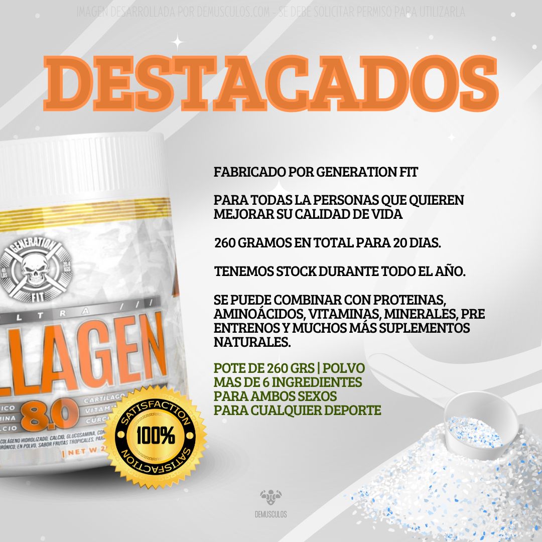 Ultra Collagen 8.0 de Generation Fit