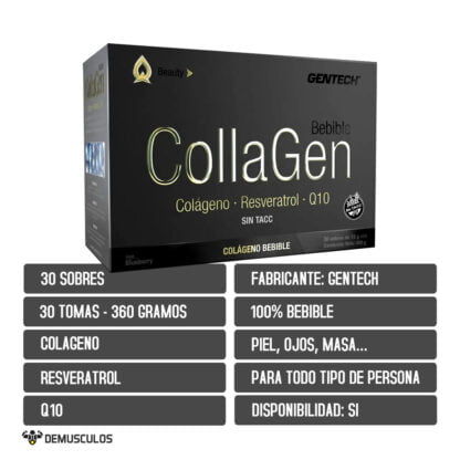 Collagen de Gentech 360 grs