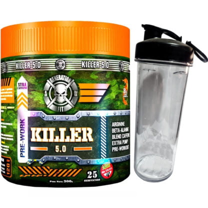 Killer 5.0 + Vaso mezclador