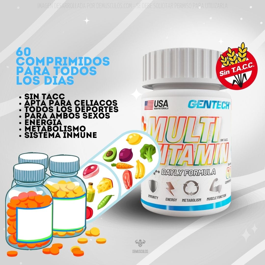 Vitaminas y Minerales de Gentech