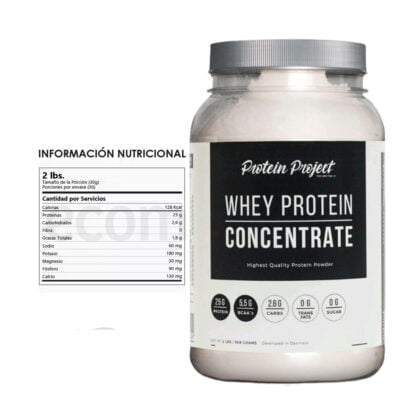 Whey Protein Concentrate Project 2 Lbs
