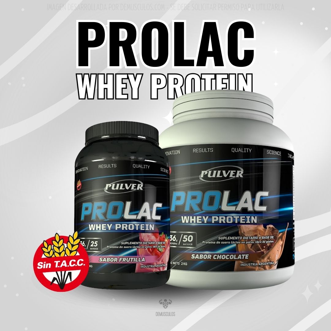 Proteína Prolac Whey Protein de Pulver