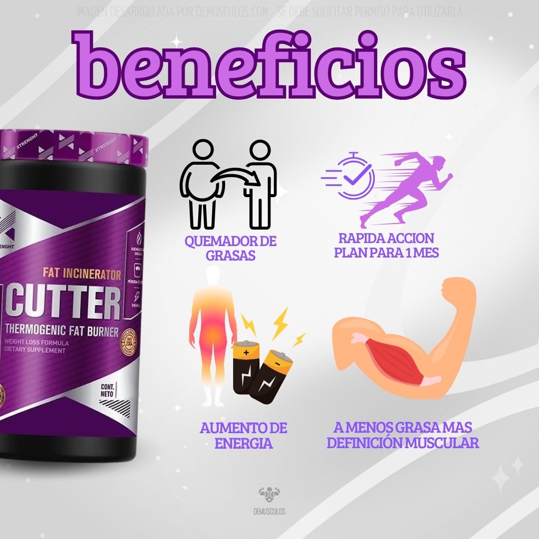 Quemador de grasas de Xtrenght Nutrition. Beneficios.