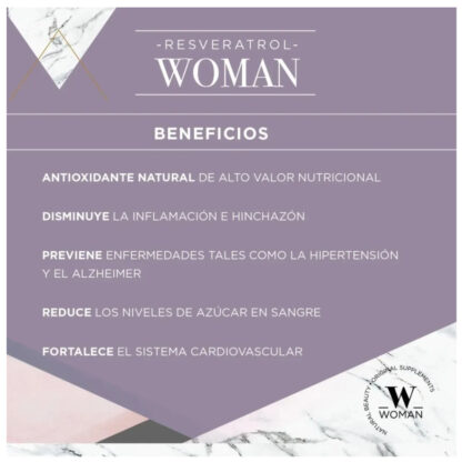 Resveratrol x60 cápsulas de Woman