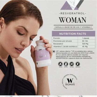 Resveratrol x60 cápsulas de Woman