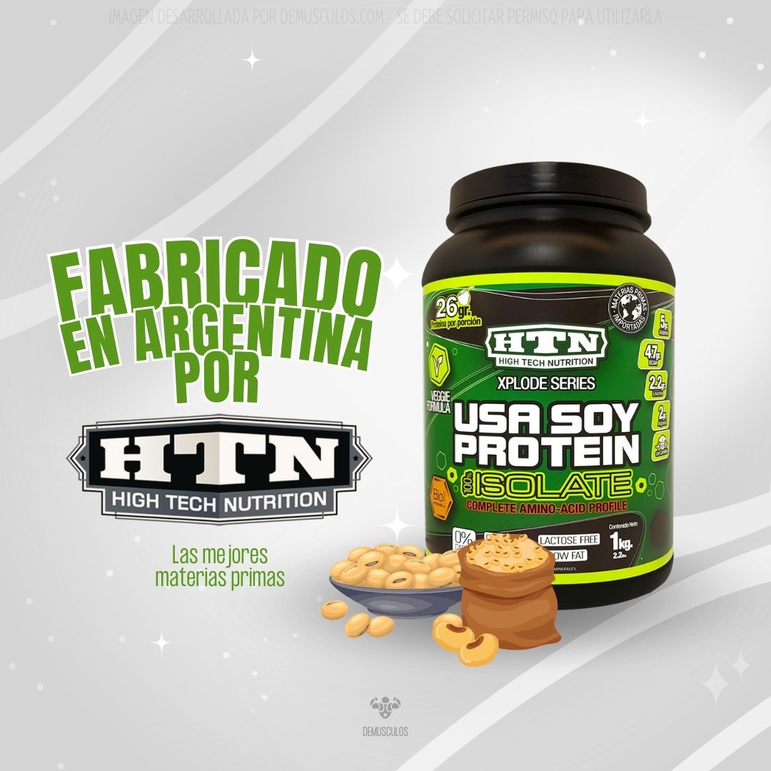 Usa Soy Protein de HTN x 1 kg es fabricada por HTN