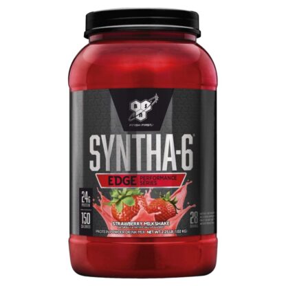 Proteína importada de BSN Syntha 6 de 2 lbs. Strawberry. Frutilla.