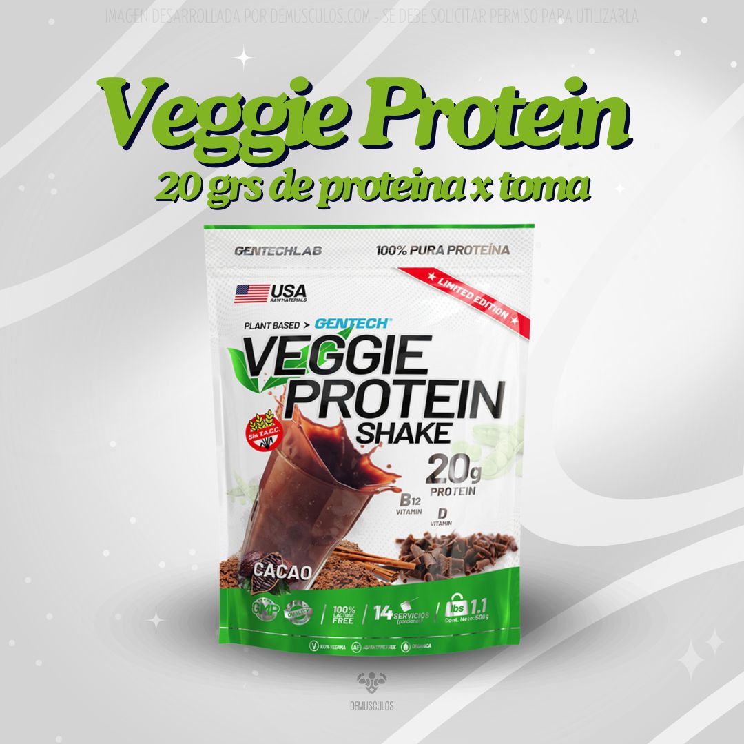 Veggie Protein 500 grs de Gentech