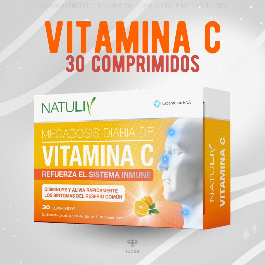 Vitamina C x 30 comprimidos Natuliv Ena sport