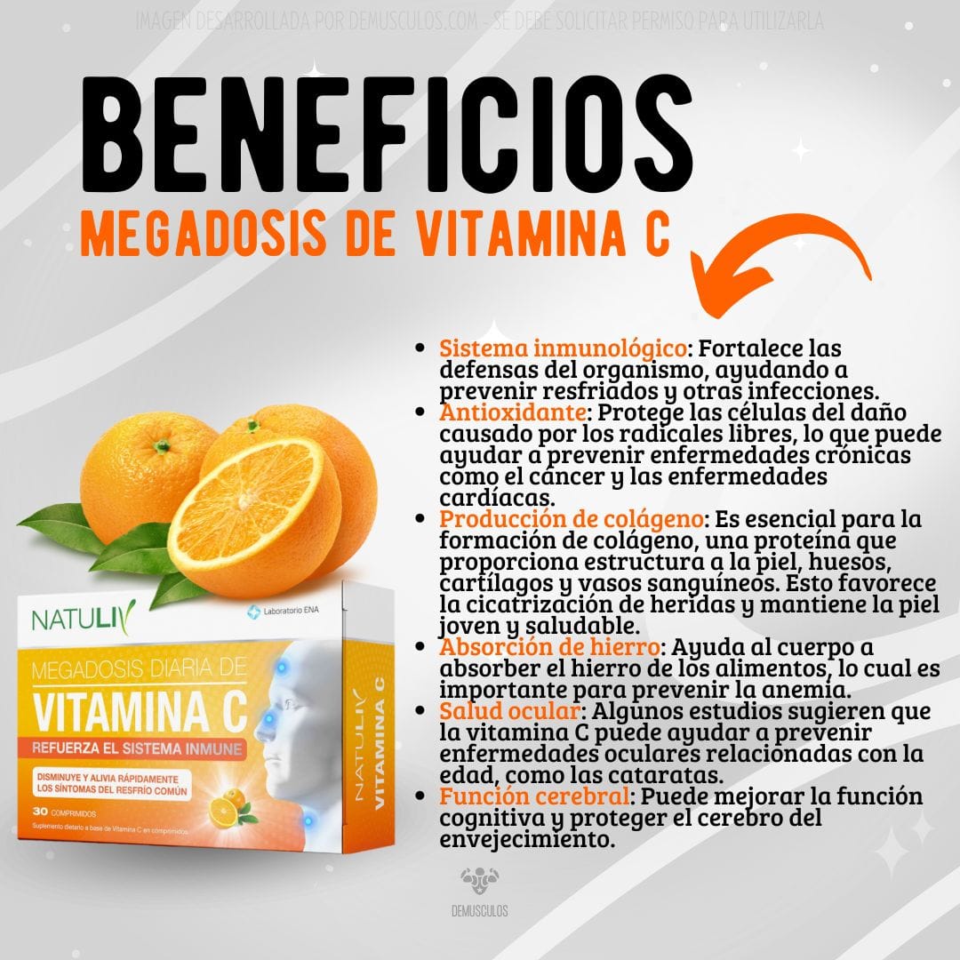 Vitamina C x 30 comprimidos Natuliv Ena sport