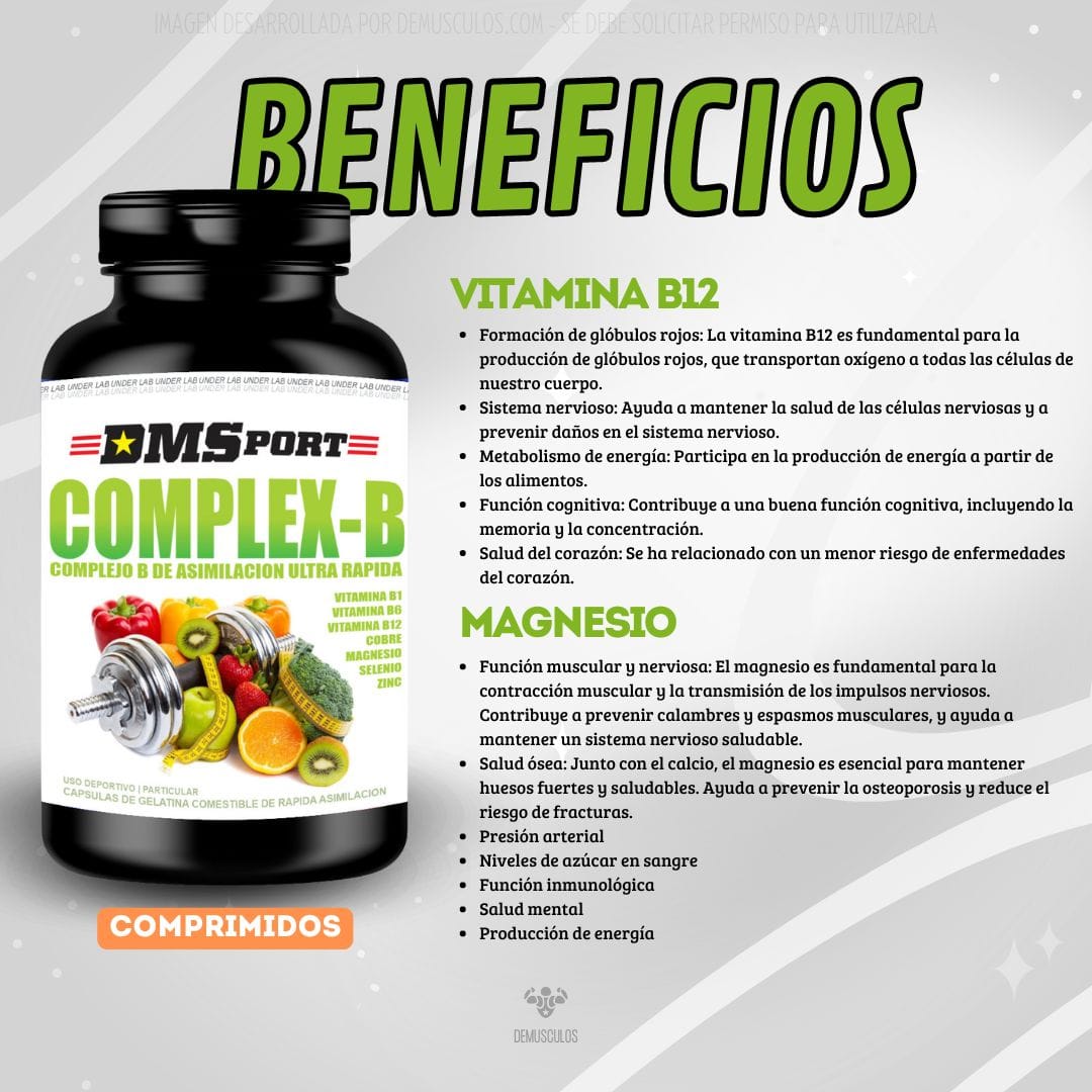 Vitamina B12 y Magnesio