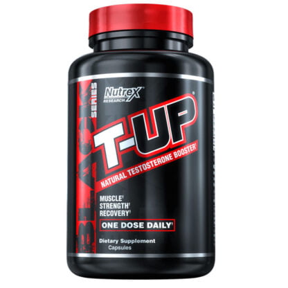 Aumento de testosterona con T-UP Black de Nutrex