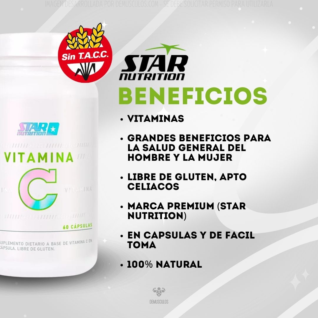 Beneficios de la Vitamina C de Star Nutrition